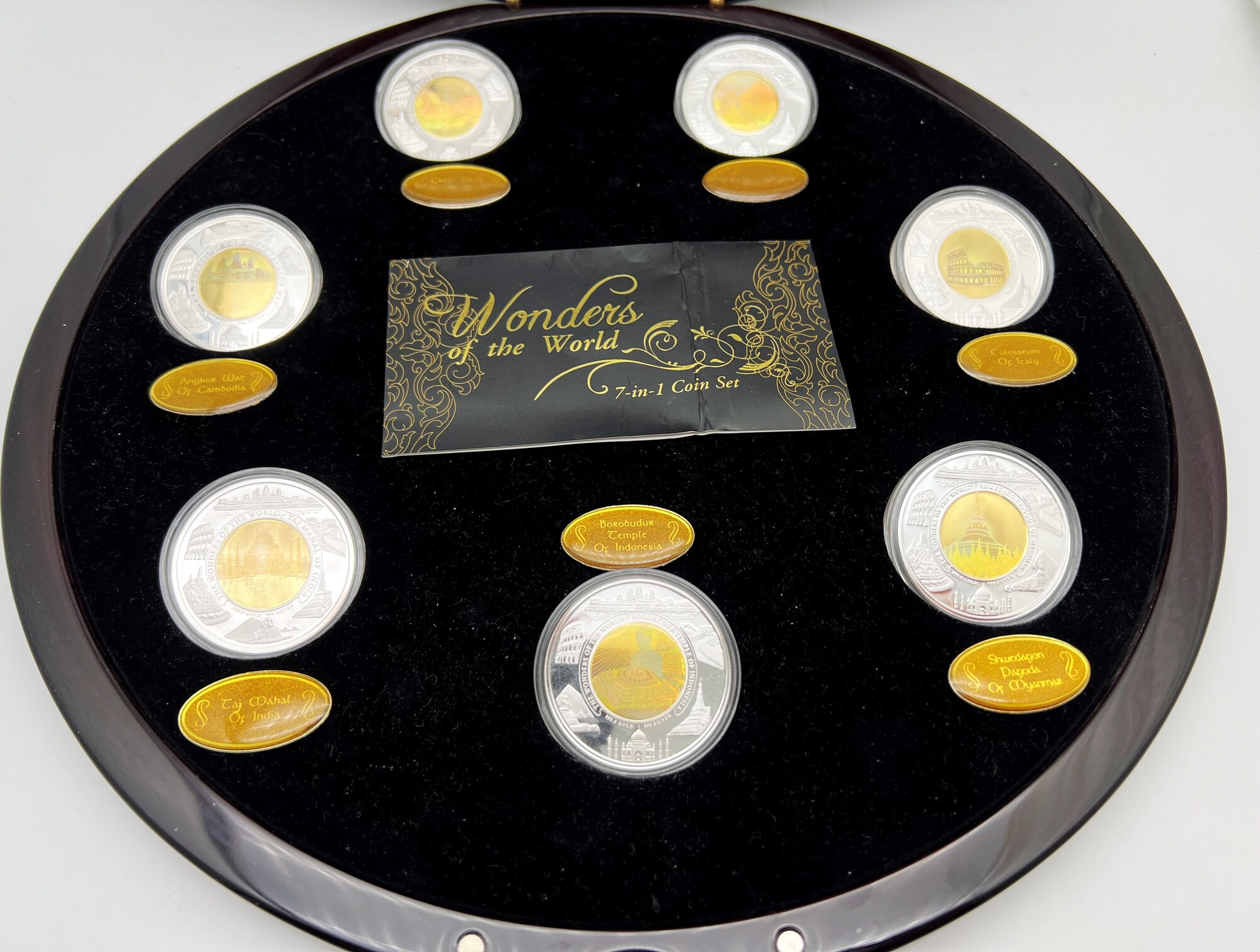 2003 -2009 Cambodia 2003 - 2009 7 x 10000 Riels 7 Wonders Of The