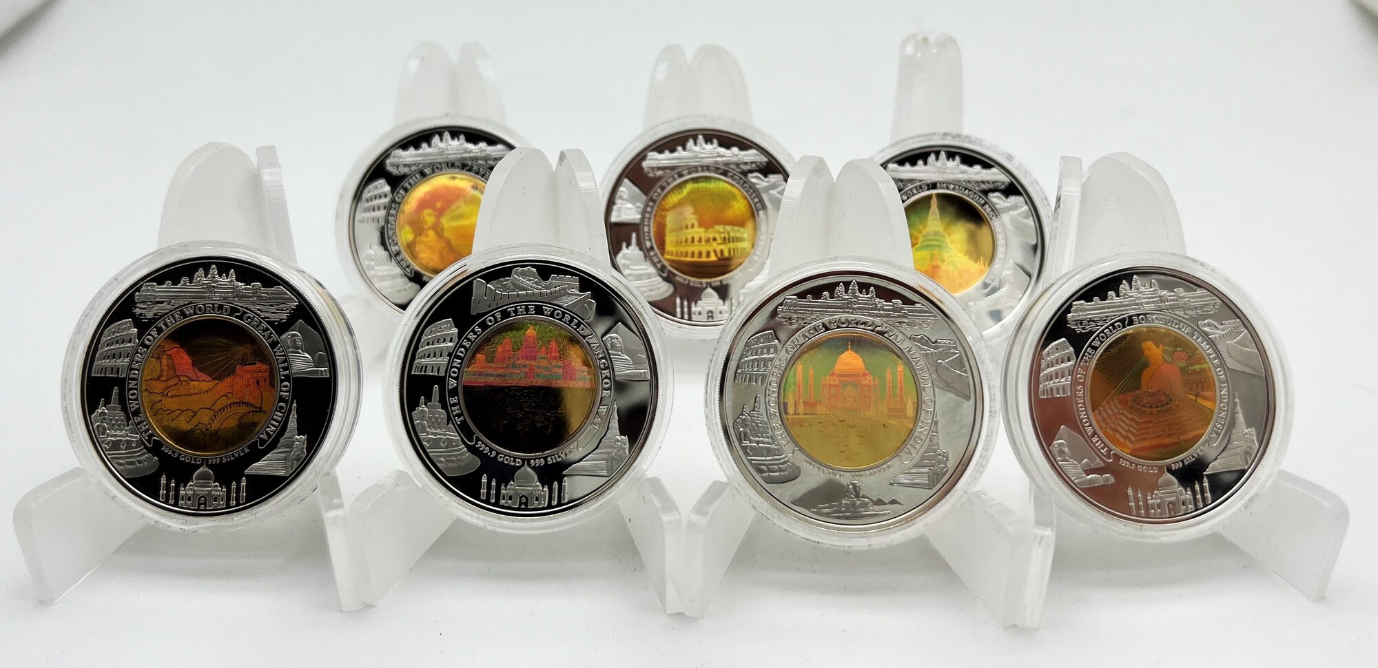 2003 -2009 Cambodia 2003 - 2009 7 x 10000 Riels 7 Wonders Of The