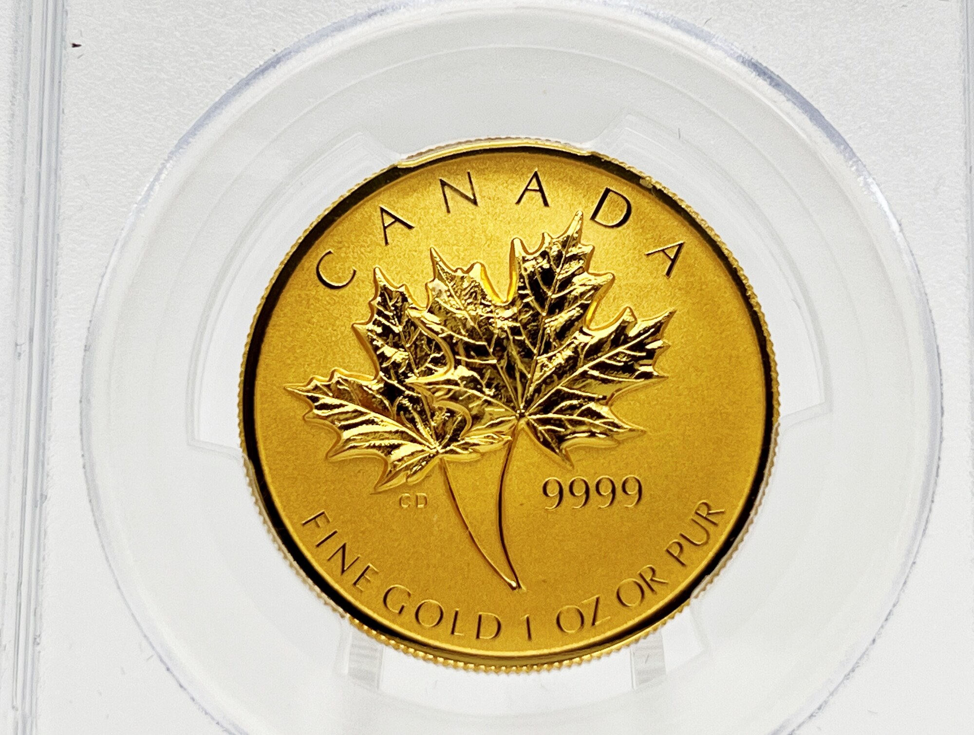 Canada 50$ 2013 Gold Maple Leaf Fractional 1 oz Pure Gold