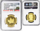 Canada 200$ Canada 2017 $200 Iconic Maple Leaf MATTE PROOF 1 oz Pure Gold Coin NGC PF70 -