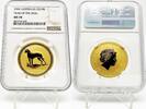 100$ 2006 Australia Australia 2006 100$ Year Of The DOG Lunar Series 1 oz Gold Coin NGC MS70 NGC MS70