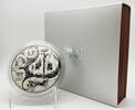 Russia 100 Rubles Russia 2014 100 rubles Sochi Winter Olympics 1 KILO Silver Proof Coin -