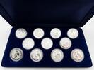 Australia Australia 1999 Kookaburra European Currencies Privy Mark Series 11 x Silver Coin -