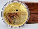 Niue 100$ Niue 2011 100$ Tasmanian Tiger Lenticular 1 oz Gold Proof Coin -