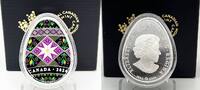 Canada 20$ Traditional Ukrainian Pysanka Egg 1 oz Silver Coin -