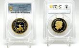 Australia 100$ Gold Nugget Eureka Stockade Flag 1 oz Gold Coin -