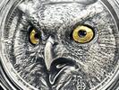 Ivory Coast 5000 Francs OWL Edition Signature 2 x 5 oz Silver Coins Set -