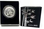 Rwanda 1000 Francs PAVE PANDA Three Dimensional 3 oz Silver Coin -
