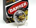 Tuvalu 1$ Deadly & Dangerous TIGER SNAKE 1 oz Silver Coin -