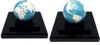Barbados 5$ Blue Marble Endangered NWA Chondrite Meteorite Space 3 oz Silver Coin -