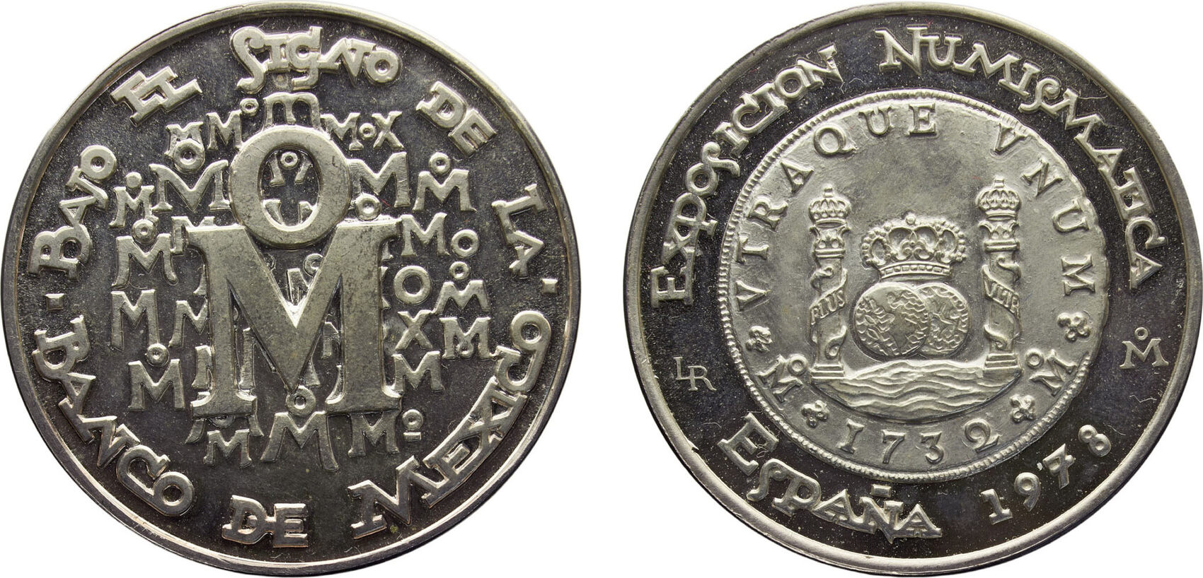 1978 Mo Mexico City mint Mexico United Mexican States 1978 Mo Medal ...