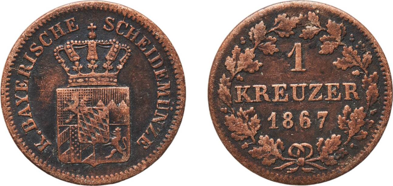 Moneta様　　オーダー専用ページ 1867 Munich Mint Germany Kingdom of Bavaria German states 1867 1