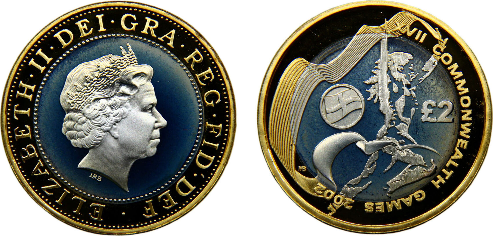 2002 Royal mint(Mintage 2553) Great Britain United Kingdom Elizabeth II