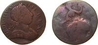 Great Britain 1 Farthing Great Britain United Kingdom 1771-1775 1 Farthing - George III (1st issue) Copper Royal Mint (Tower Hill) 5.2g VF KM 602 Sp 3775 -