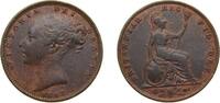 Great Britain 1 Farthing Great Britain United Kingdom 1853 1 Farthing - Victoria (1st portrait) Copper Royal Mint (Tower Hill) (1028600) 4.55g VF KM 725 -