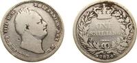 Great Britain 1 Shilling Great Britain United Kingdom 1834 1 Shilling - William IV Silver (.925) (3223400) 5.4g VF KM 713 Sp 3835 -