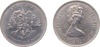 Ascension and Tristan da Cunha Saint Helena 25 Pence Ascension and Tristan da Cunha Saint Helena British Overseas Territory 1977 25 Pence - Elizabeth II (Silver Jubilee) Copper-nick -
