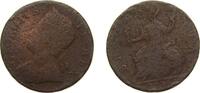 Great Britain ½ Penny Great Britain United Kingdom 1748 ½ Penny - George II (old bust) Copper 8.4g VF KM 579 Sp 3718/9 -