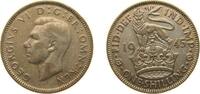Great Britain 1 Shilling Great Britain United Kingdom 1945 1 Shilling - George VI (English crest; with 'IND:IMP') Silver (.500) (15143400) 5.66g XF KM 85 -