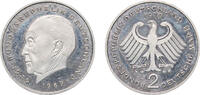 Germany 2 Deutsche Mark Germany Federal Republic of Germany 1979 J 2 Deutsche Mark (Konrad Adenauer) Copper-nickel clad nickel (Cladding: 75% Copper, 25 -