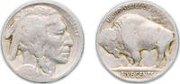 United States 5 Cents United States Federal republic 1926 5 Cents Buffalo Nickel (flat ground) Copper-nickel (44693000) 5g VF KM 134 Schön 132 -