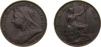 Great Britain 1 Farthing Great Britain United Kingdom 1898 1 Farthing - Victoria (4th portrait) Bronze (95% Cu, 4% Sn, 1% Zn) (4010000) 2.83g XF KM 788 S -