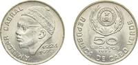 Cape Verde 50 Escudos Cape Verde Republic 1977 50 Escudos Copper-nickel 16.3g BU KM 21 -