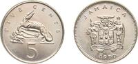 Jamaica 5 Cents Jamaica Commonwealth 1970 5 Cents (Wide legend; non-magnetic) Copper-nickel (75% Copper, 25% Nickel) The Franklin Mint (5000) 2. -