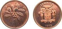 Jamaica 1 Cent Jamaica Commonwealth 1973 FM 1 Cent (Narrow legend; set issue) Bronze The Franklin Mint (28000) 4.26g PF KM 51 -