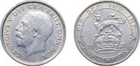 Great Britain 1 Shilling Great Britain United Kingdom 1920 1 Shilling - George V (2nd type) Silver (.500) Royal Mint (Tower Hill) (22825100) 5.66g AU KM -