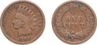 United States 1 Cent United States Federal republic 1908 1 Cent Indian Head Cent Bronze Philadelphia Mint (32326367) 3.11g VF KM 90a Schön 117a -