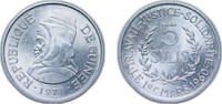 Guinea 5 Sylis Guinea Republic 1971 5 Sylis Aluminium 2.27g BU KM 45 Schön 44 -