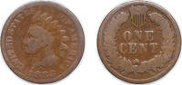 United States 1 Cent United States Federal republic 1883 1 Cent Indian Head Cent Bronze (.950 copper, .050 tin and zinc) (45591500) 3.11g VF KM 90a -