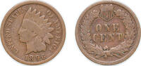 United States 1 Cent United States Federal republic 1896 1 Cent Indian Head Cent Bronze (.950 copper, .050 tin and zinc) (39055431) 3.11g VF KM 90a -