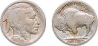 United States 5 Cents United States Federal republic 1918 5 Cents Buffalo Nickel (flat ground) Copper-nickel (32086314) 5g VF KM 134 Schön 132 -