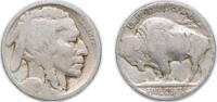 United States 5 Cents United States Federal republic 1920 5 Cents Buffalo Nickel (flat ground) Copper-nickel (63093000) 5g VF KM 134 Schön 132 -