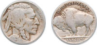 United States 5 Cents United States Federal republic 1928 D 5 Cents Buffalo Nickel (flat ground) Copper-nickel (6436000) 5g VF KM 134 Schön 132 -