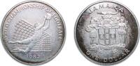 Jamaica 1 Dollar Jamaica British colony 1982 CHI 1 Dollar (World Cup) Copper-nickel Valcambi SA Mint 16.85g UNC KM 96 Schön 62 -