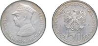 Poland 50 Zlotys Poland People's Republic 1981 MW 50 Zlotys (General Wladyslaw Sikorski) Nickel Mint of Poland (500) 11.82g UNC KM Pr432 ParM P33 -