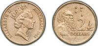 Australia 2 Dollars Australia Commonwealth 1988 2 Dollars - Elizabeth II (3rd Portrait) Aluminium bronze Royal Australian Mint (240000) 6.57g UNC KM -