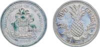 The Bahamas 5 Cents The Bahamas Commonwealth 1974 FM 5 Cents (non-magnetic) Copper-nickel (75% Copper, 25% Nickel) The Franklin Mint (23000) 3.87g P -