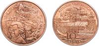 Austria 10 Euros Austria Second Republic 2014 10 Euros (Salzburg) Copper Münze Österreich (130000) 14.94g UNC KM 3232 -