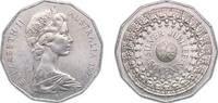 Australia 50 Cents Australia Commonwealth 1977 50 Cents - Elizabeth II (2nd Portrait - Silver Jubilee) Copper-nickel (75% Copper, 25% Nickel) (2506 -
