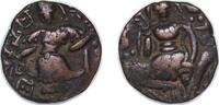 Hunnic tribes Bronze Stater Hunnic tribes Alchon Huns 530 - 570 Æ Stater - Alchon Huns (Successors of Toramana II) Copper 6.73g VF Mitch NI 151-155 MIG 3792 -