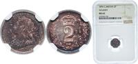 Great Britain 2 Pence Great Britain United Kingdom 1896 2 Pence - Victoria (3rd portrait; Maundy issues) Silver (.925) (11000) 0.94g NGC MS 62 KM 776 -