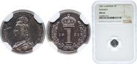 Great Britain 1 Penny Great Britain United Kingdom 1891 1 Penny - Victoria (2nd portrait; Maundy issues) Silver (.925) Royal Mint (Tower Hill) (22000) -