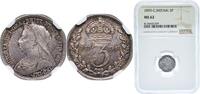 Great Britain 3 Pence Great Britain United Kingdom 1899 3 Pence - Victoria (3rd portrait; incl. Maundy) Silver (.925) Royal Mint (Tower Hill) (6246200 -