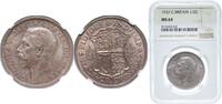 Great Britain ½ Crown Great Britain United Kingdom 1932 ½ Crown - George V (4th type) Silver (.500) (4793600) 14.14g NGC MS 64 KM 835 Sp 4037 -