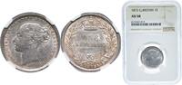 Great Britain 1 Shilling Great Britain United Kingdom 1872 1 Shilling - Victoria (1st portrait; 'Young Head') Silver (.925) Royal Mint (Tower Hill) (8897 -