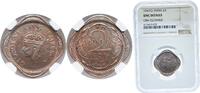 India 2 Annas India India - British colony 1941 2 Annas - George VI Copper-nickel Mumbai / Bombay Mint (10760000) 5.84g NGC UNC KM 541 -